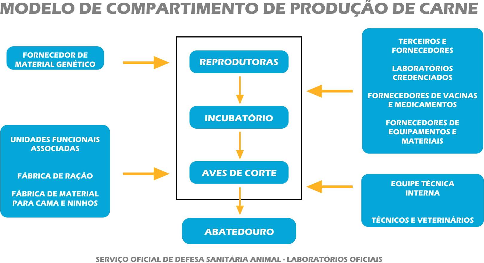 MODELO DE COMPARTIMENTO DE PRODUÇÃO DE CARNE